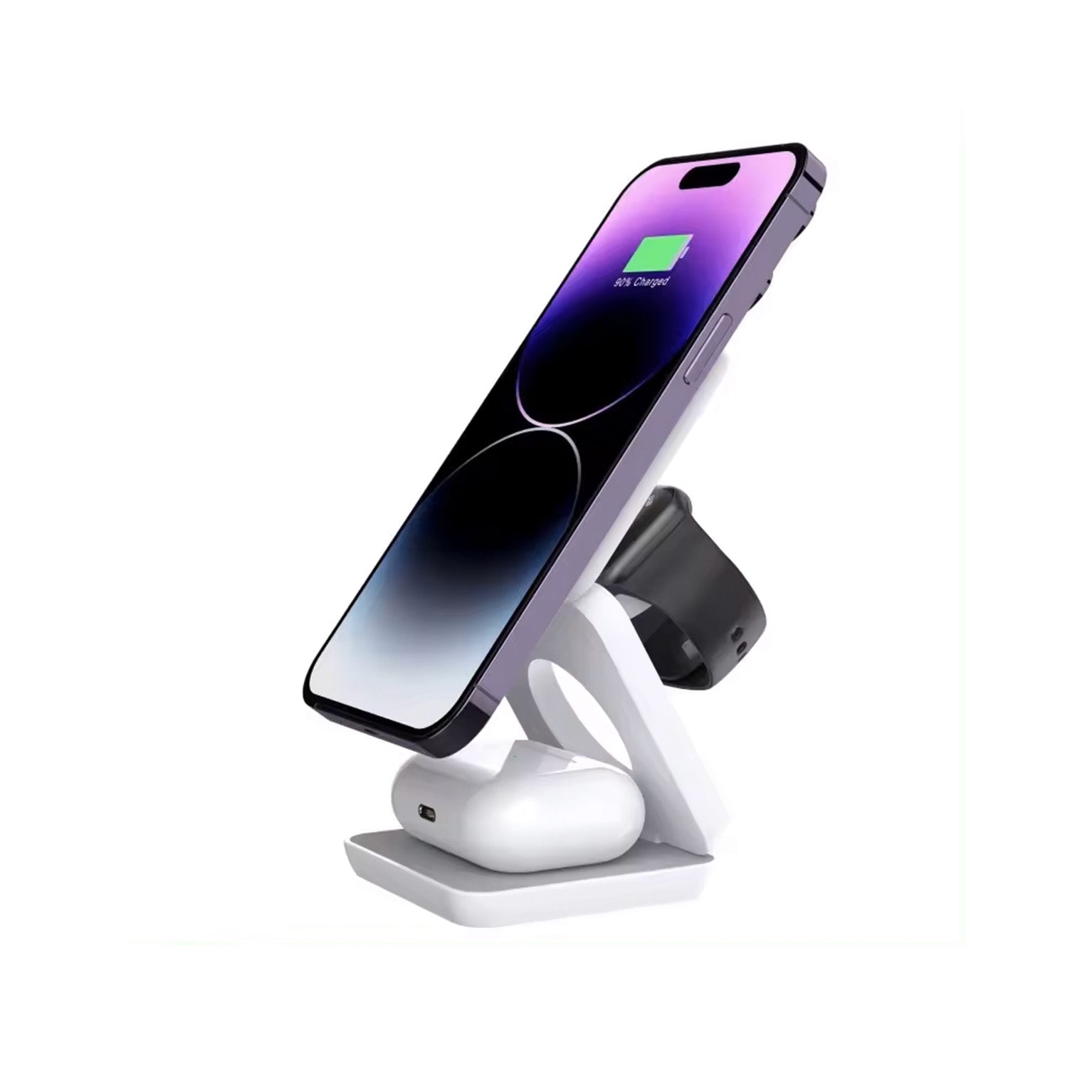 3-in-1 Foldable Magnetic Wireless Charging Station